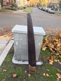 Vintage “Great American” 4ft Crosscut Saw