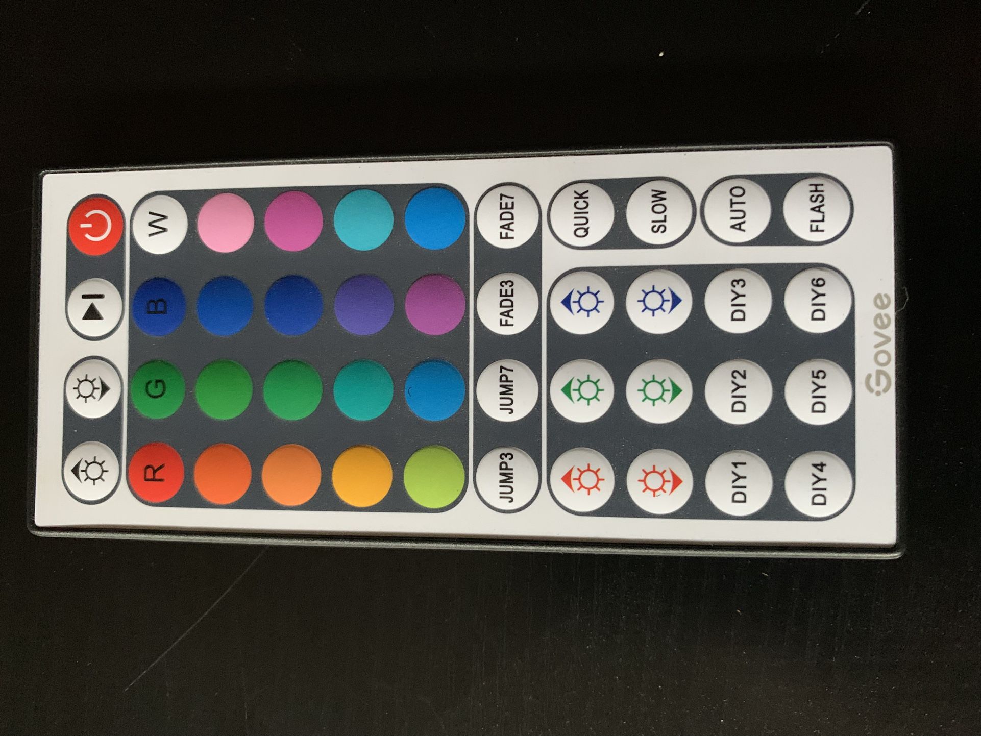 Grovee Brand Color Remote Changing LED Strip Lighting W/ Mounting Clips, Has Sticky Backing,Remote Included,Tons Pattern & Colors, Fades, Almost 10 FT