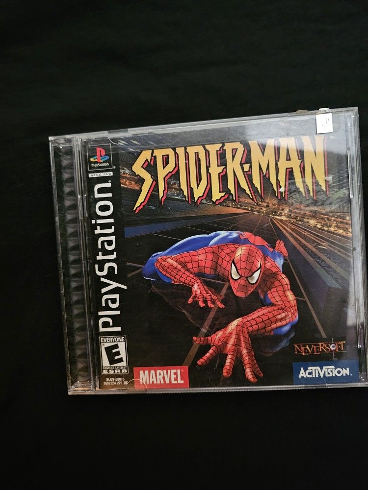 Spiderman Ps1 (Cib) Amazing Condition.