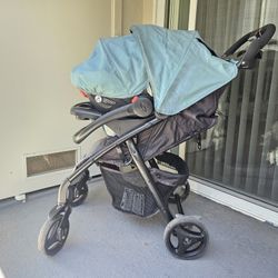 Stroller, Car Seat & base 