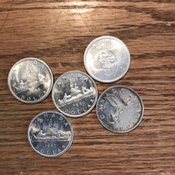 Canadian Silver Dollars