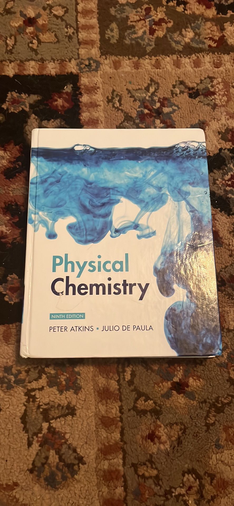 Physical Chemisty Atkins 9th Edition