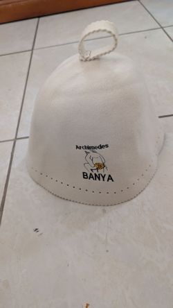 Archimedes Banya Felt Sauna Hat