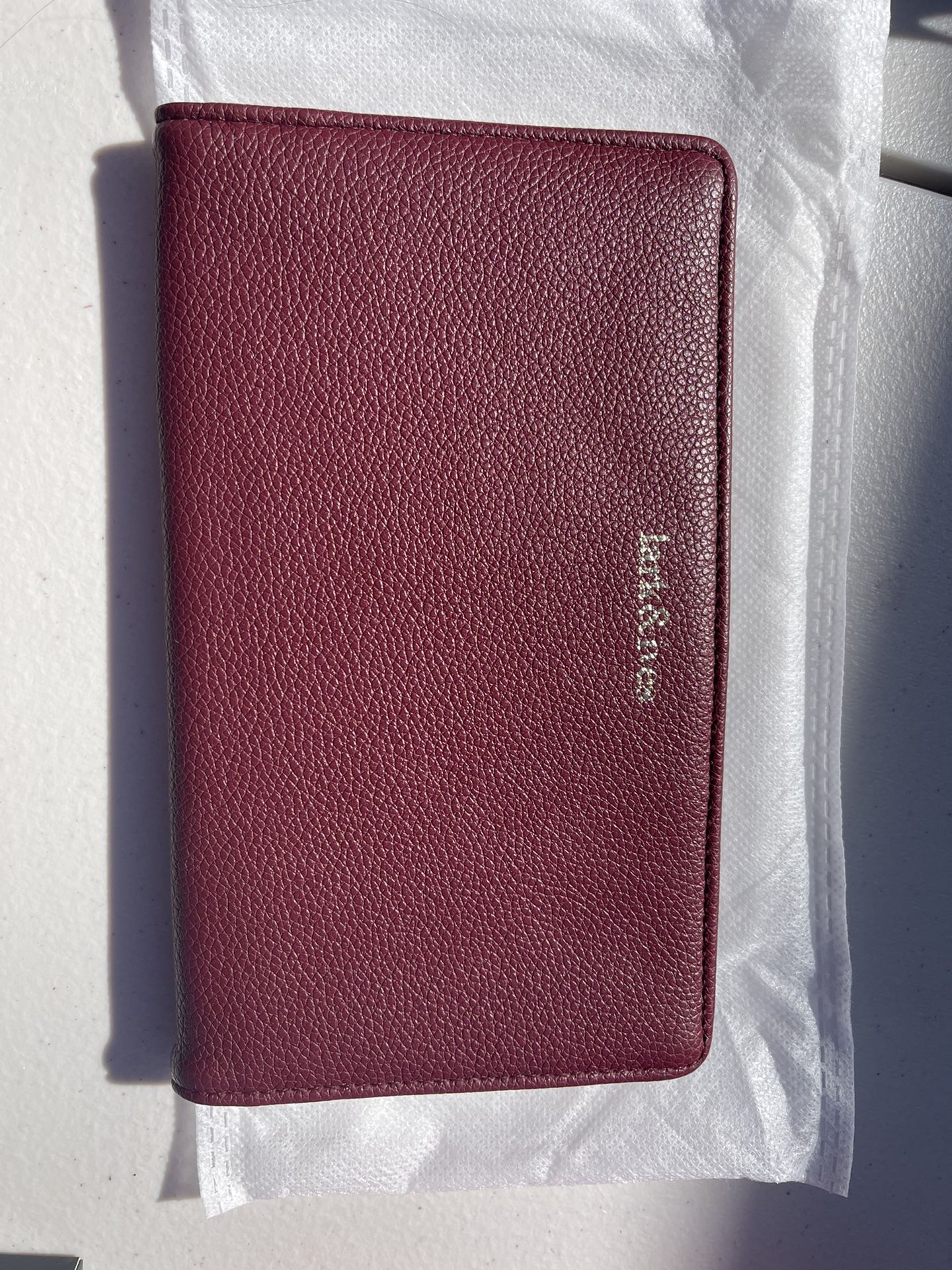 Lark & Ives Wallet With Dust Bag