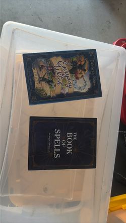 Tarot Cards and spell book