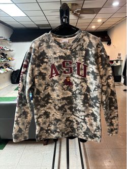 CHAMPION ASU CAMO CREW NECK SIZE M
