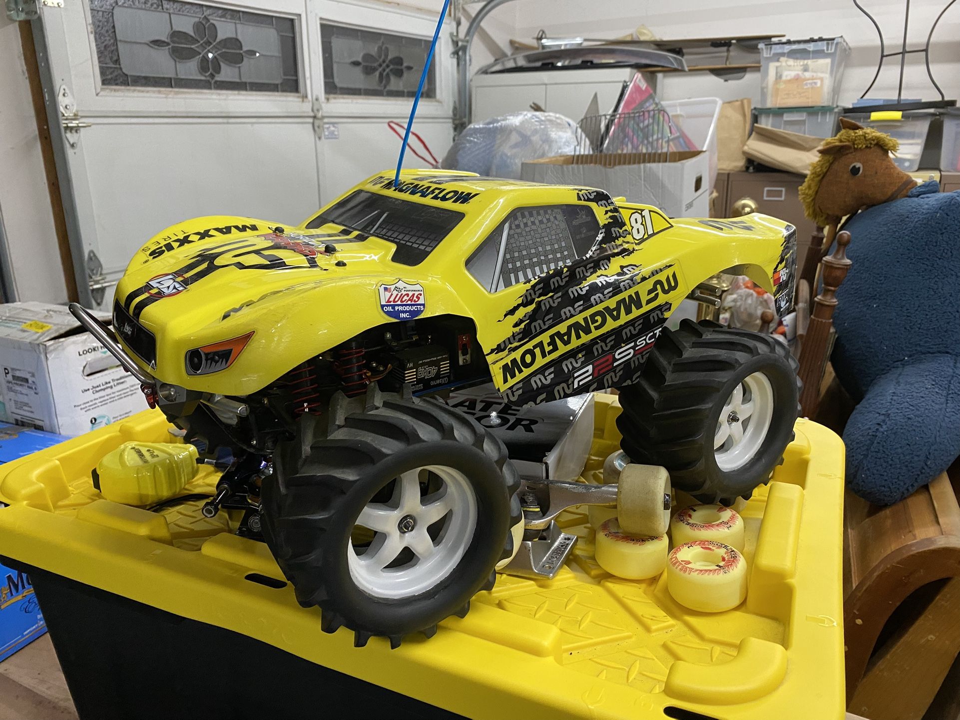 Original Traxxas T-Max with 3.3 swap