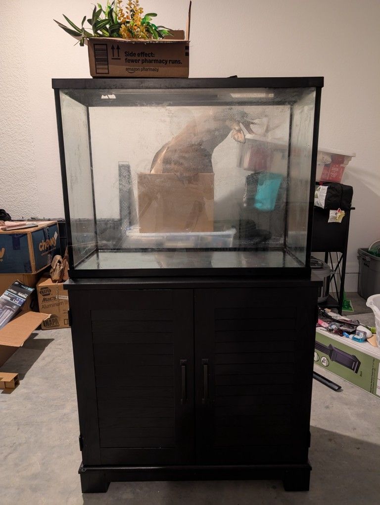 Fish Aquarium And Stand