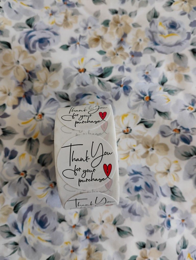 Thank You Stickers 