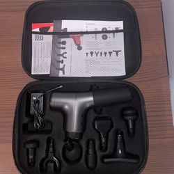 Deep Tissue Massage Gun w/ Case (Originally $200) – Full Kit