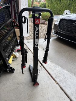 Allen Sports Locking 4-Bike Hitch Rack – 2” Receiver – Includes Keys