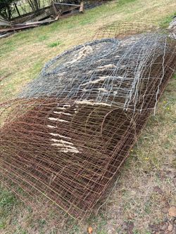 Used Wire Mesh Fencing Rolls