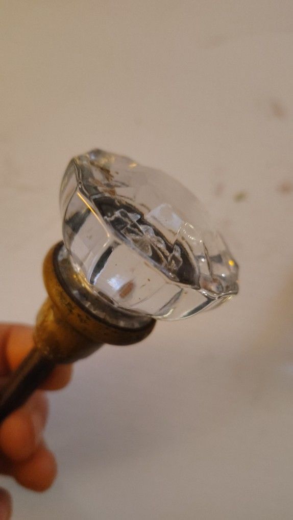 Crystal Glass Antique Door Knobs