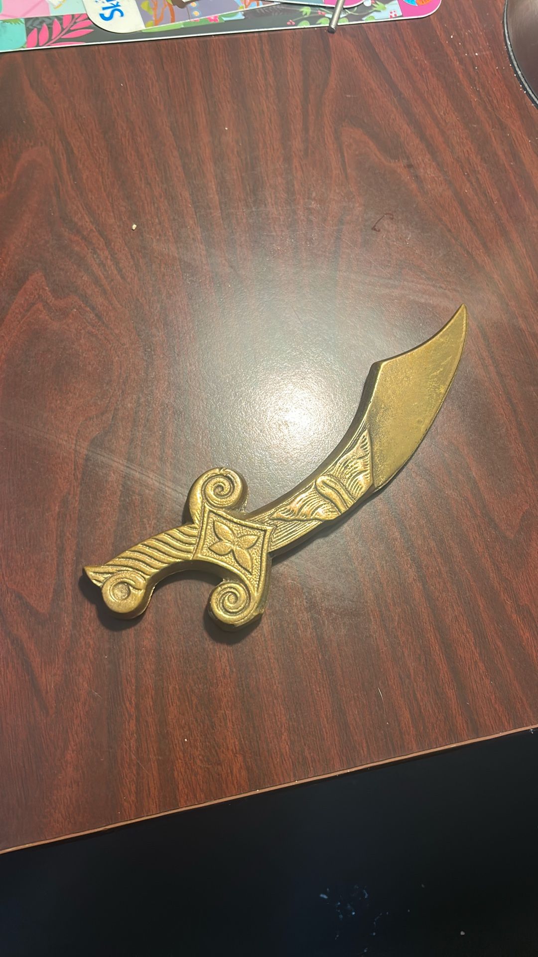 Antique Brass Paper Weight