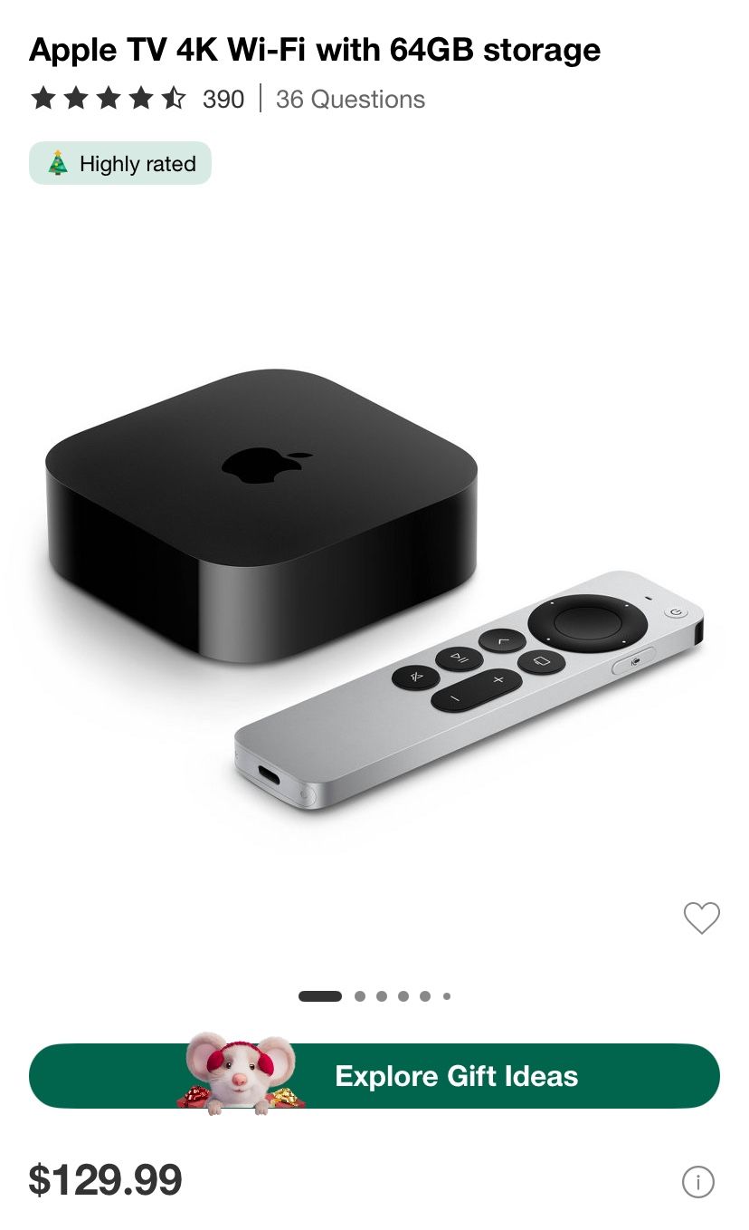 Apple TV 64 GB