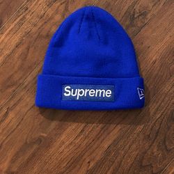 Supreme Blue Beanie New