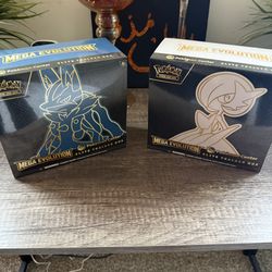 Pokemon Center Mega Lucario And Gardevoir 