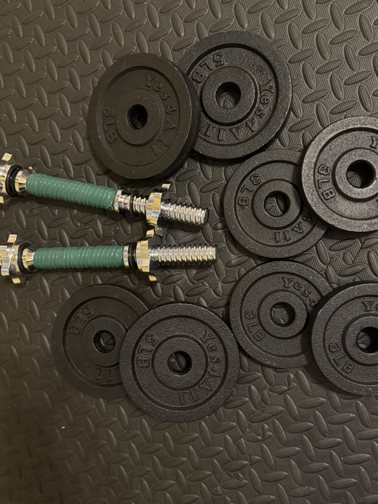 Adjustable Dumbbells 20 Lb Pair