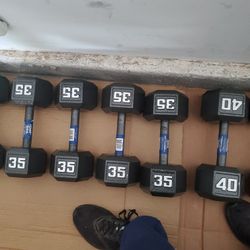 Dumbells 35lbs