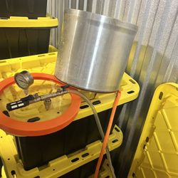 Best Value Vacs Aluminum Vacuum Chamber, Two Stage Vacuum Pump And Heating Pad