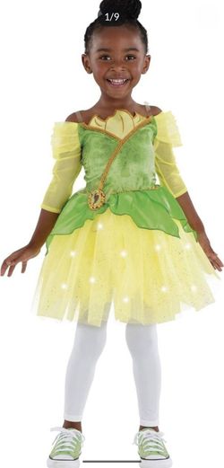 🐸✨ Princess Tiana Light Up Costume 💚