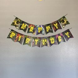 FREE Happy Birthday HULK Banner 
