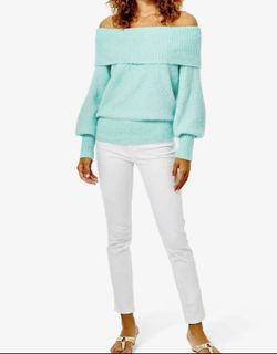 Lilly Pulitzer Barrymore Sweater Seasalt Blue - Size Small