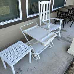 White Outdoor Furniture