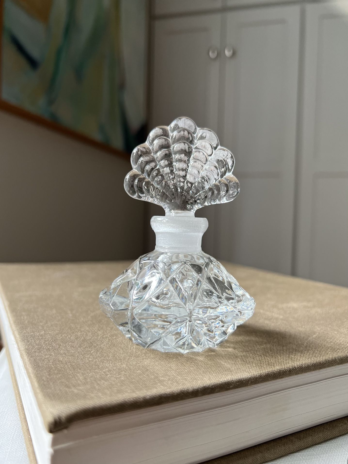 Small Detailed Perfume Bottle ( firm on price )