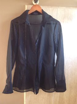 Black Blouse Size Medium