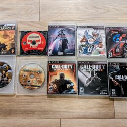 10 PS3 Games