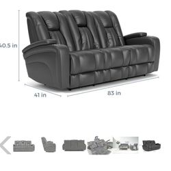 3 Seater Electric Recliner Couch / Sofa