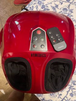 Homedics foot massager with remote