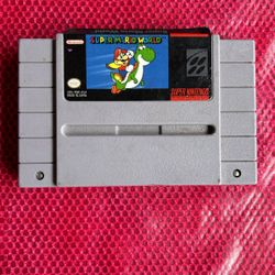 Super Mario World SNES Game