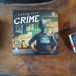 Chronicles Of Crime Board Game