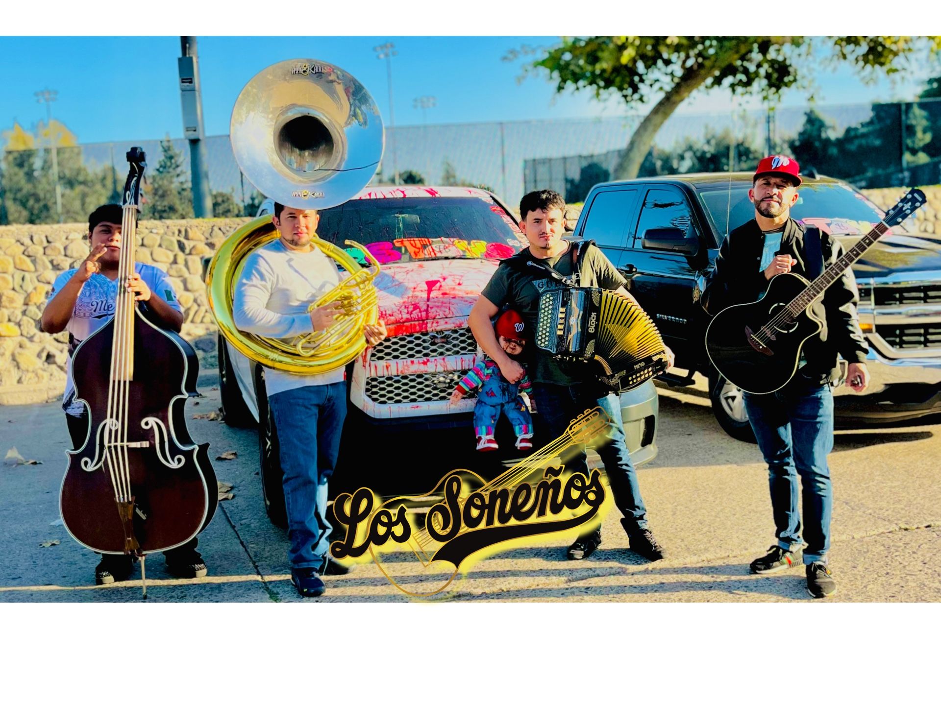 Grupo Sierreño Guitarras,acordeon,tololoche,bajoloche,tuba