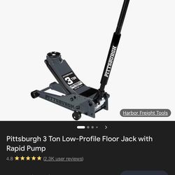 3 ton Low profile floor jack