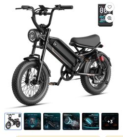 Jasion YR16 500W (1000W peak) motor, a top speed of 28 MPH, and a range of up to 55 miles per charge.