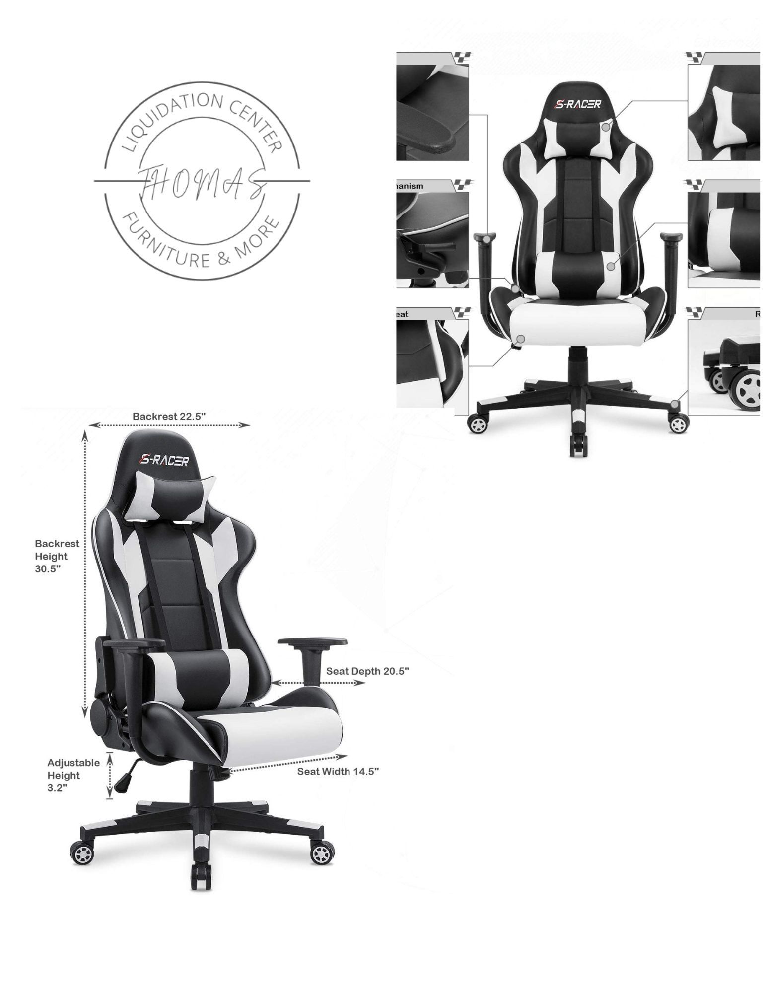 Gaming Desk Chair New