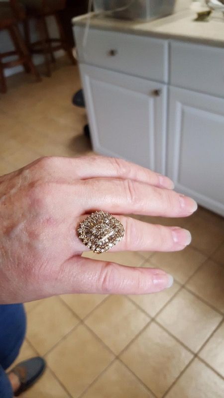 50yr old 10 carat diamond ring