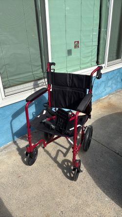 Medline collapsible wheelchair barely used