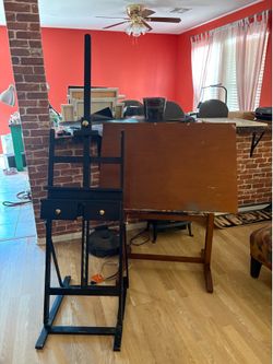 Professional adjustable painting easel 50