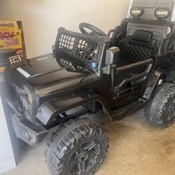 Black Jeep PowerWheels