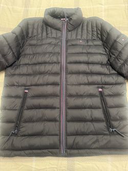 Tommy Hilfiger Black Puffer Jacket Medium