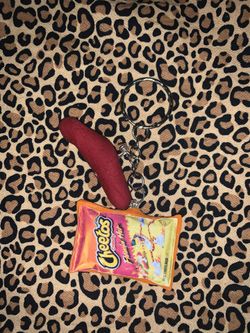 Hot cheetos keychain