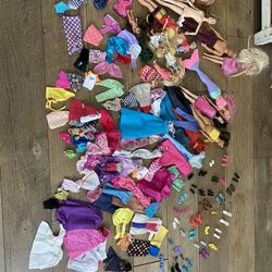 Barbie Clothes, Shoes And Dolls