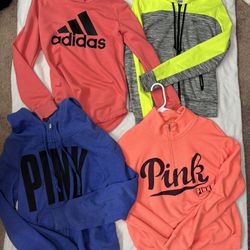 Women’s VS PINK & Adidas Hoodies/sweatshirts