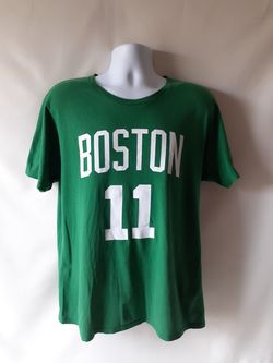 Adidas Boston Celtics #11 Kyrie Irving mens short-sleeve Tshirt size L