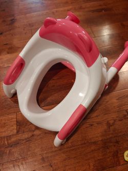 Kids Potty Training Toilet Seat with Step Stool