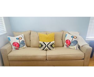 Free sofa( decoration pillows not included)